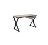 Computer Desk with Metal Base