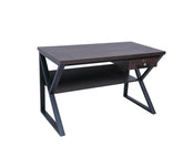 Modern Metal Base Study Table