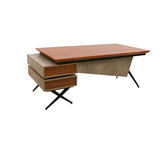 Modern Executive Desk with Integrated Drawer