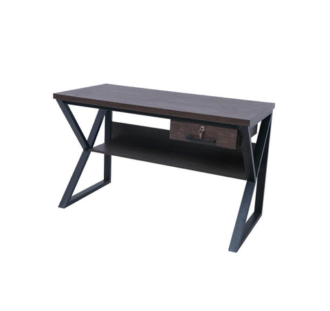 Modern Metal Base Study Table