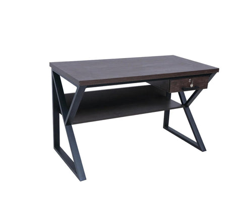 Modern Metal Base Study Table