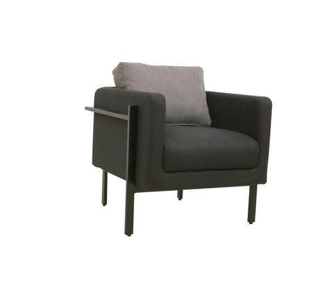 Modern Living Room Set: Sofa and Armchairs