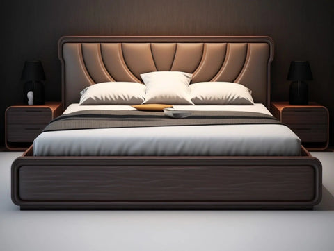 Brown Bed